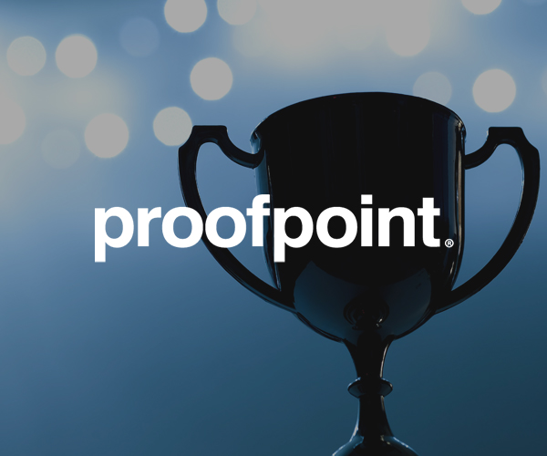Auszeichnung von Proofpoint an DTS