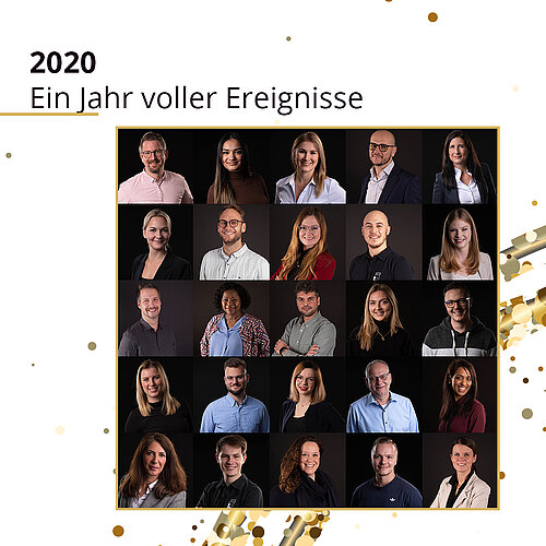 Unsere Meilensteine in 2020 😎

🟡 300 Mitarbeitende
🟡 76 Mio. € Umsatz
🟡 Einführung einer betrieblichen Altersvorsorge &...