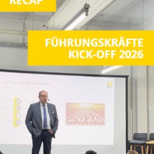 Führung bedeutet, Verantwortung für die Zukunft zu übernehmen. 💪
 
Beim jüngsten DTS Führungskräfte Kick-Off haben wir...