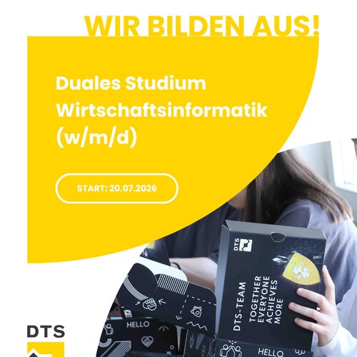 Du willst IT & Business? Dann studiere beides! 😎💻
Starte Dein duales Studium Wirtschaftsinformatik bei uns.
Dort,... Du willst IT & Business? Dann studiere beides! 😎💻
Starte Dein duales Studium Wirtschaftsinformatik bei uns.
Dort,...