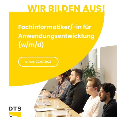 Du schreibst lieber Code als Texte? 👨‍💻🧬
 
Dann starte Deine Ausbildung als Fachinformatiker/-in für...